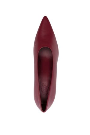 Pumps in pelle di vitello bordeaux GIA BORGHINI | HARMONIALNAP8050